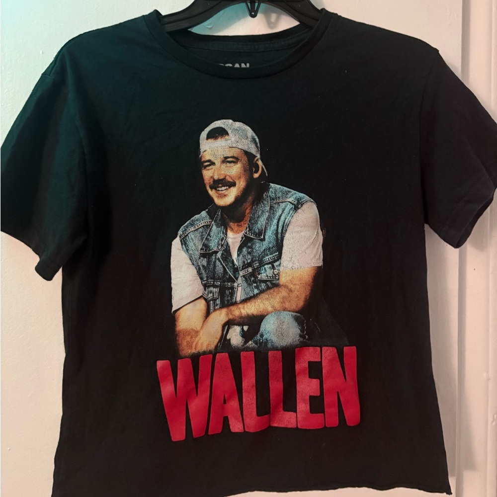 Morgan Wallen Cropped Tshirt- S